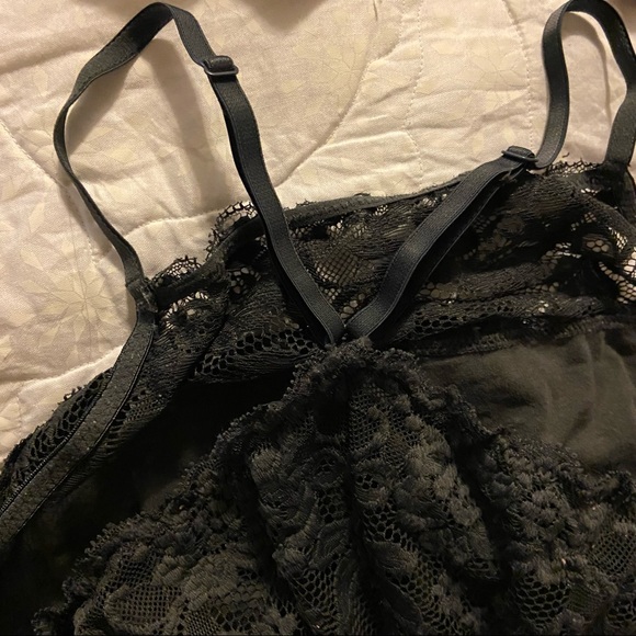 2 SO Bralettes Charcoal/Pink - Picture 11 of 12